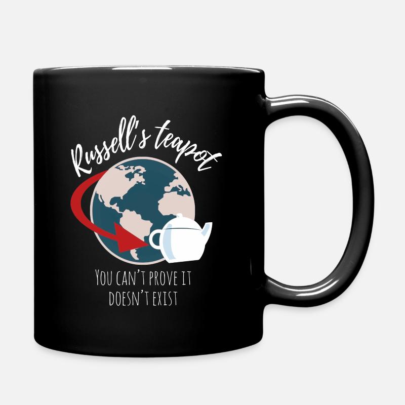 Russell's teapot - Mug uni - noir