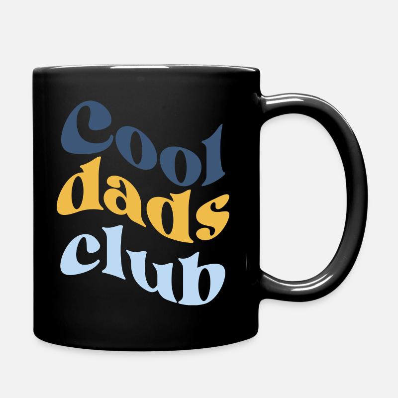 Le club du père aux couleurs pastel - Mug uni - noir