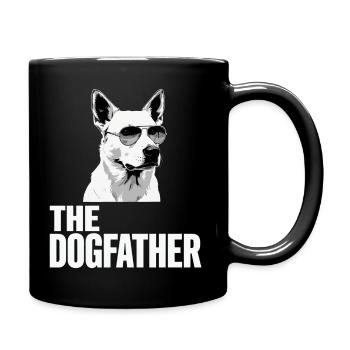 German Shepherd The Dog Father Dog Owner Owner - Full Colour Mug - black - Right