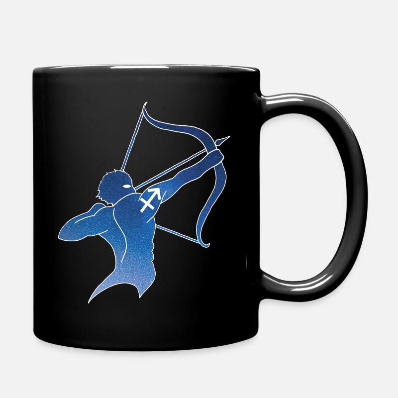 Sagittaire et univers - Mug uni - noir