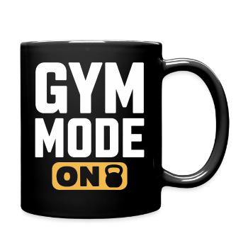 Mode Gym sur Motivational Quote - Mug uni - noir - Droite