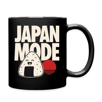 Onigiri de mode Kawaii au Japon - Mug uni - noir - Droite