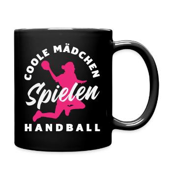 Handball Handball Player Handball Coach Fan Gift - Full Colour Mug - black - Right