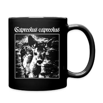 Capreolus capreolus - Full Colour Mug - black - Right