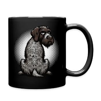 German Wirehaired German Wirehaired Owner - Full Colour Mug - black - Right