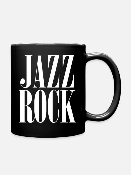 Jazz Rock Bold Logo - Tasse einfarbig - Schwarz