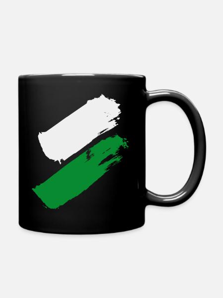 Steiermark Flagge - Tasse einfarbig - Schwarz