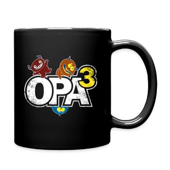Paparmotiv > Opa hoch drei Opa³ > Opa des Jahres - Tasse einfarbig - Schwarz - Rechts