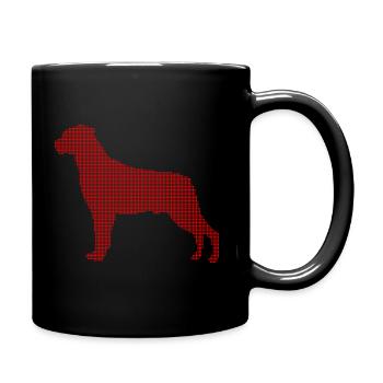 rottweiler - Mug uni - noir - Droite