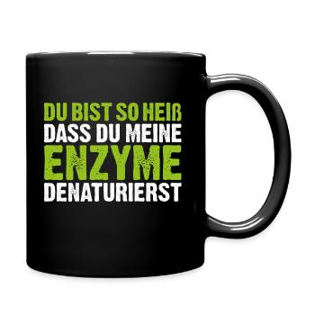 Biochemistry biology biochemist chemistry gift - Full Colour Mug - black - Right