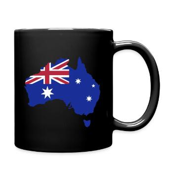 Australia - Full Colour Mug - black - Right