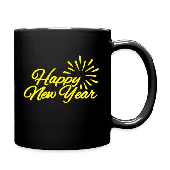 Silvester - Tasse einfarbig - Schwarz - Rechts