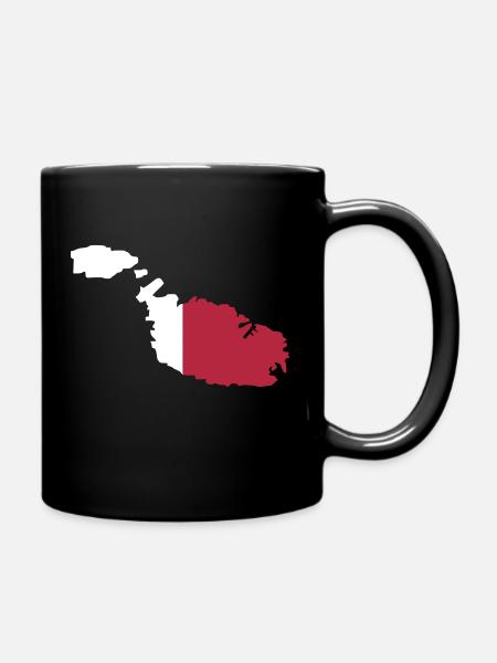 Malte - Mug uni - noir