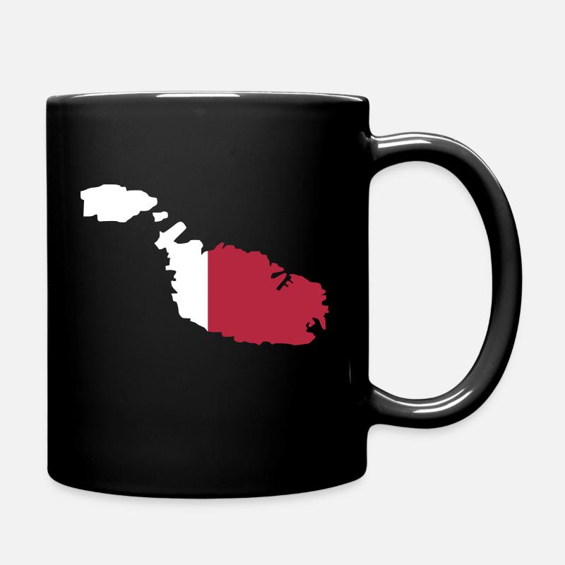 Malte - Mug uni - noir