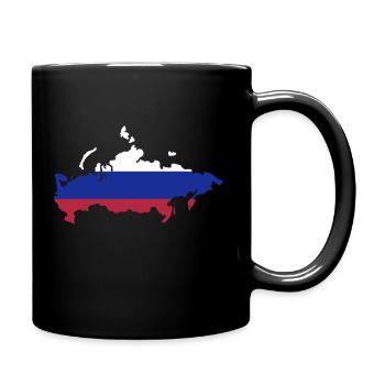 Russie - Mug uni - noir - Droite
