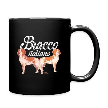 Bracco Italiano II - Full Colour Mug - black - Right
