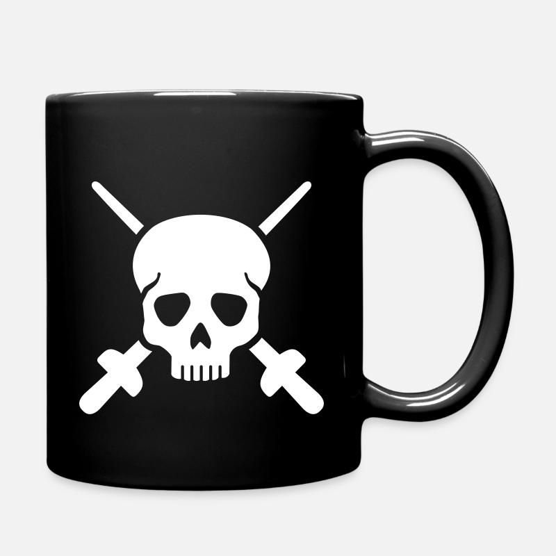 Fechten - Tasse einfarbig - Schwarz