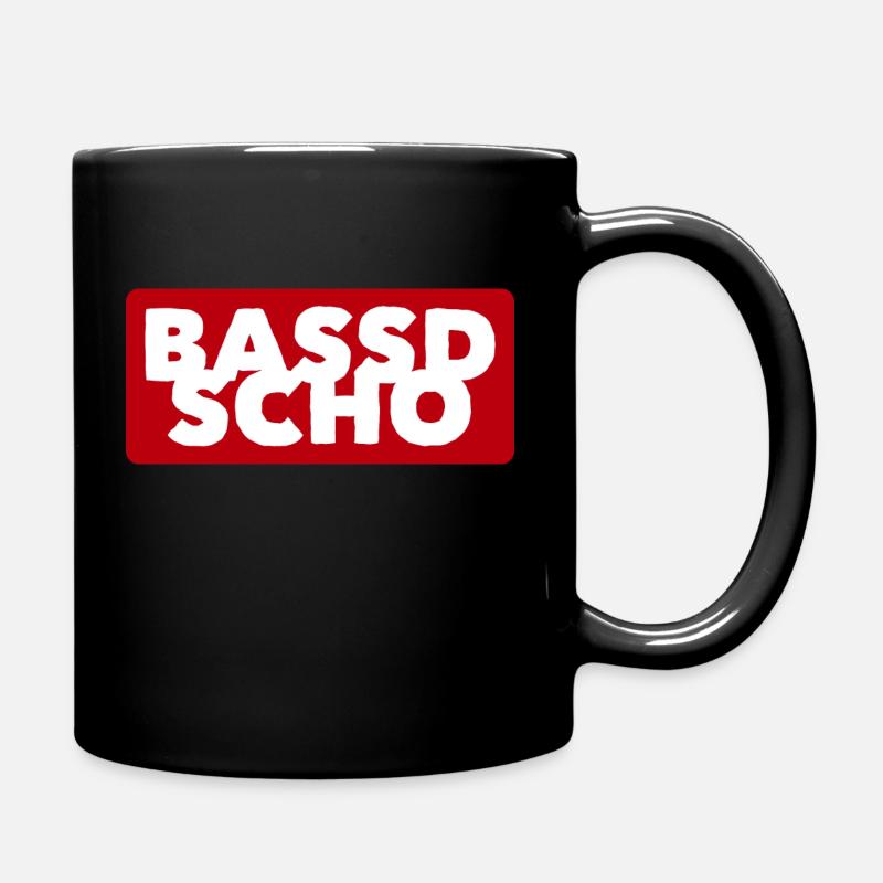 BASSD SCHO - Tasse einfarbig - Schwarz