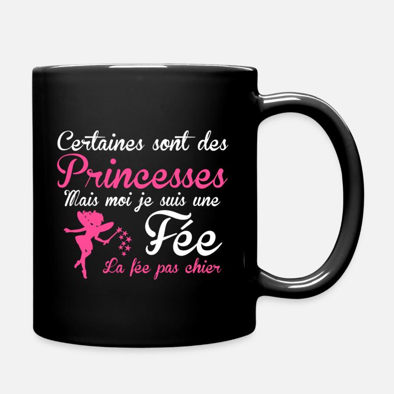 la fée pas chier - Mug uni - noir