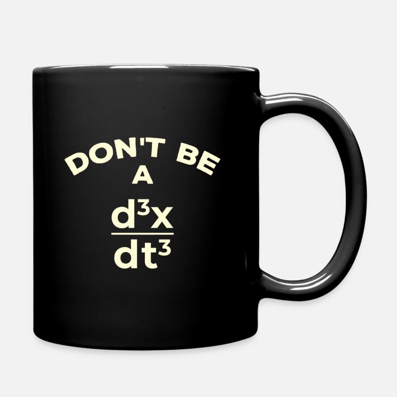 Drôle de prof de maths - Mug uni - noir