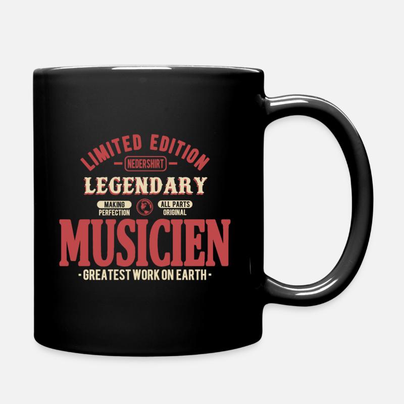 Musicien - Mug uni - noir