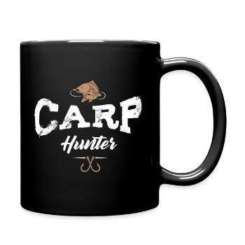 Carp Hunter Carp Angler Carp Fishing Fishing - Full Colour Mug - black - Right
