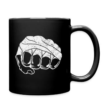 Mma Faust Mixed Martial Arts Fighter - Full Colour Mug - black - Right