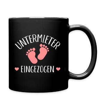 Baby - Tasse einfarbig - Schwarz - Rechts