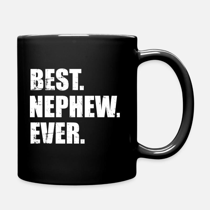 Neffe - Tasse einfarbig - Schwarz