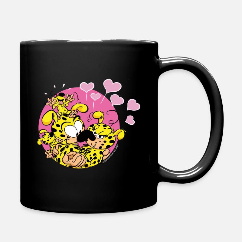 Marsupilami Famille - Mug uni - noir