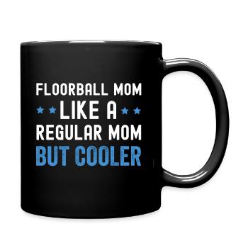 Floorball maman floorball maman maman - Mug uni - noir - Droite