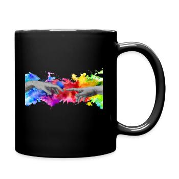 Michi Mode Trend Style Cool - Mug uni - noir - Droite