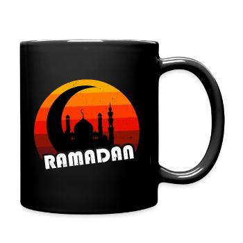 Ramadan Islamic Fasting Islamic Eid Ramadan - Full Colour Mug - black - Right