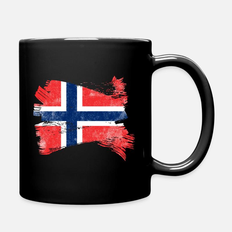 Pavillon de la Norvège - Mug uni - noir