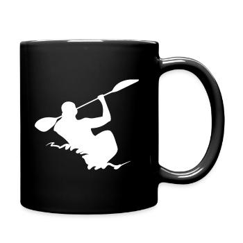 Rowing Canoe Kayak Kayak - Design - Full Colour Mug - black - Right