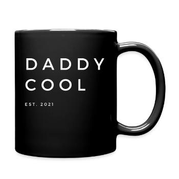 Papa blanc froid - Mug uni - noir - Droite