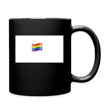 lgbtq - Full Colour Mug - black - Right