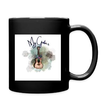 my guitar - Mug uni - noir - Droite