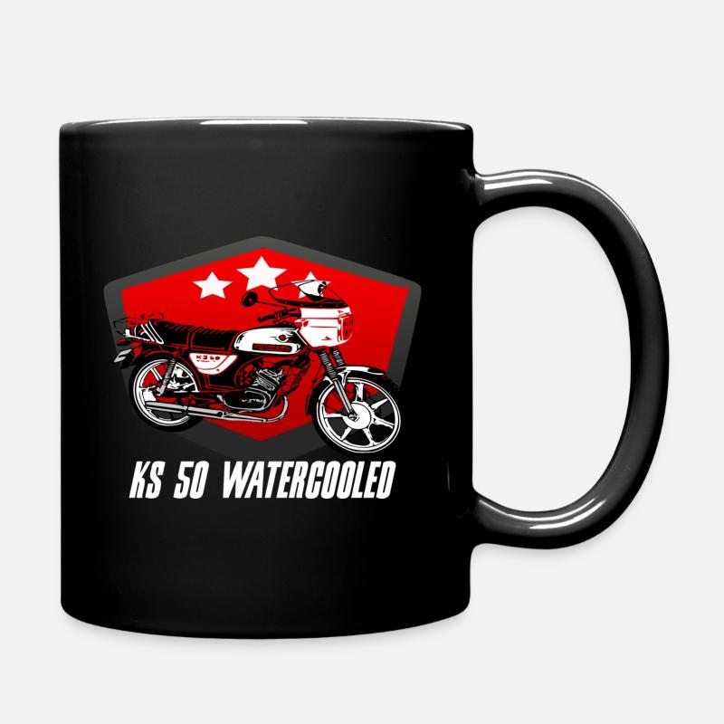 Zündapp KS 50 Watercooled Krad - Tasse einfarbig - Schwarz