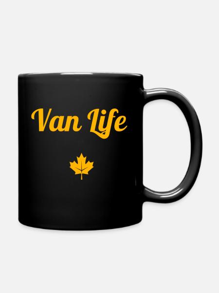 Van Life, Voyage - Mug uni - noir