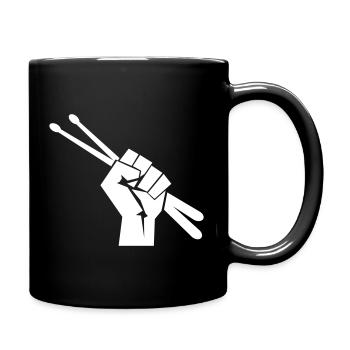 drummer - Full Colour Mug - black - Right