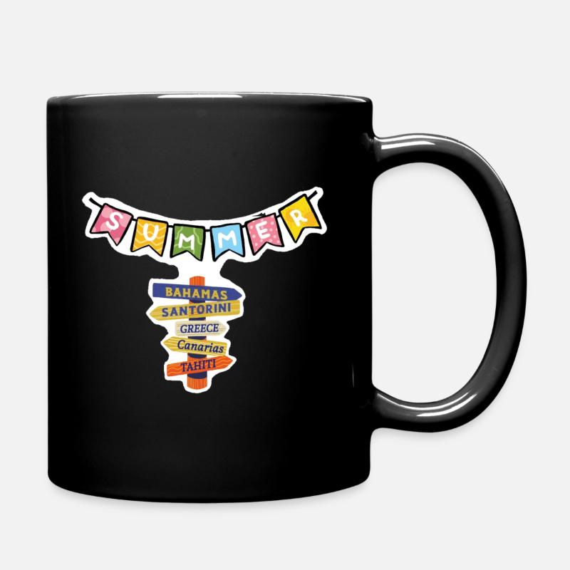 summersun - Full Colour Mug - black
