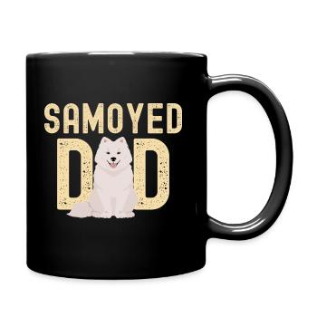 Samoyed Papa doux Samoyed Papa - Mug uni - noir - Droite