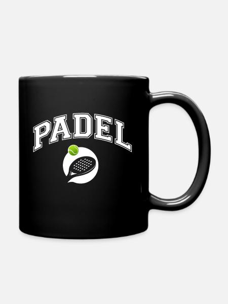 Padel - Gift for padel player - Full Colour Mug - black