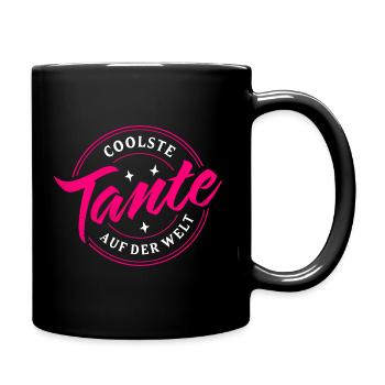 COOLSTE TANTE SCHWESTER GESCHWISTER PATENTANTE - Tasse einfarbig - Schwarz - Rechts