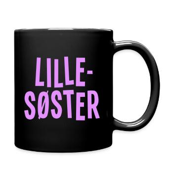 Petite soeur - Mug uni - noir - Droite