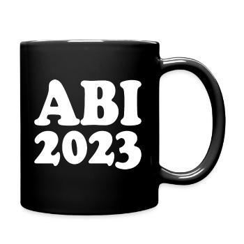 Abi 2023 - Tasse einfarbig - Schwarz - Rechts