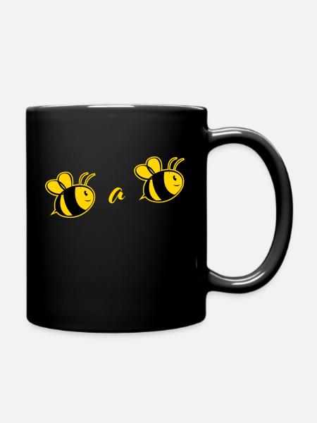 Bee a bee - Tasse einfarbig - Schwarz