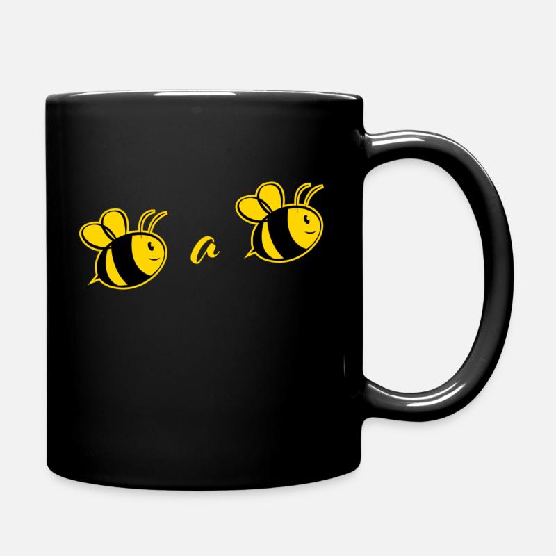 Bee a bee - Tasse einfarbig - Schwarz