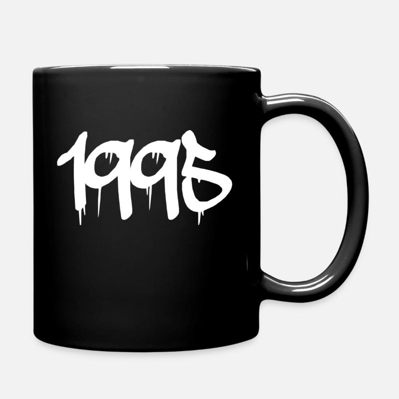 1995 Année Numéro 90s 95 Gift Idea Rap Fresh - Mug uni - noir